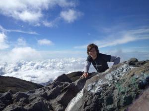 Gary en el Volcán Baru