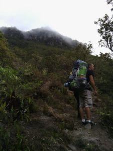 sorprendido por la belleza del Volcán Baru