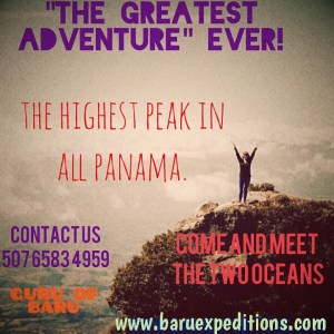 the greatest adventure Volcán Baru